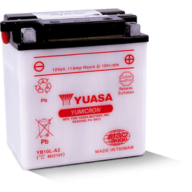 Аккумулятор YUASA YB10L-A2 с электролитом