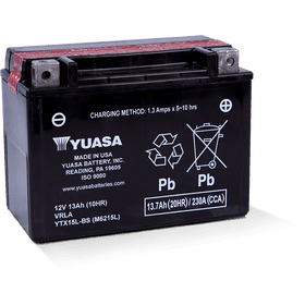 Аккумулятор YUASA YTX15L-BS