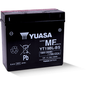 Аккумулятор YUASA YT19BL-BS (замена 51913)
