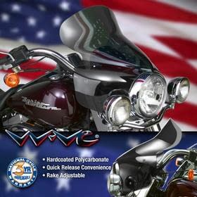Ветровое стекло National Cycle N21604 Harley-Davidson FLHR wave (26,7см) 95%