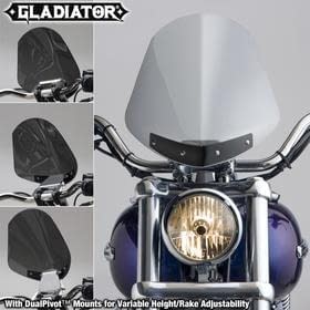 Ветровое стекло National Cycle N2700 Harley-Davidson (36.8см) 26% хром. крепёж